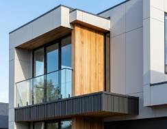 Architectural facade video preview