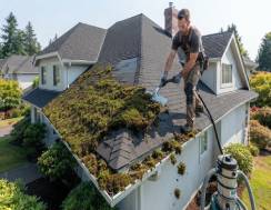 Moss cleaning project